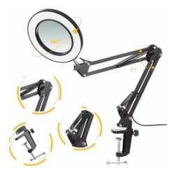 Lupa com LED de Mesa e Bancada - Best Pro