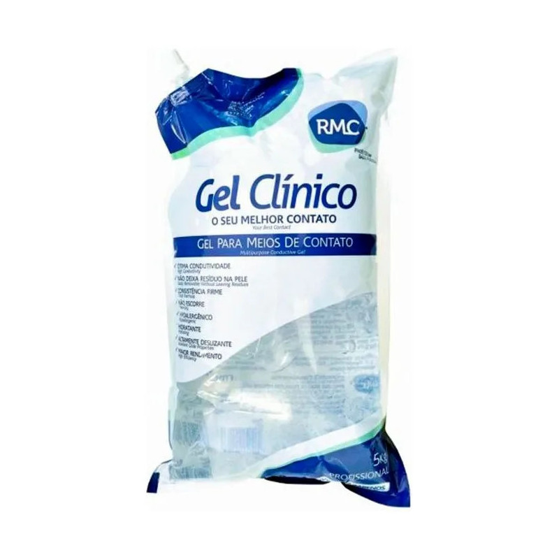 Gel Bag 5kg Condutor Incolor Sem Álcool - RMC