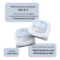 Cryotecar Ibramed - Criofrequência Fracionada, Radiofrequência Fracionada Mais 4 Terapias