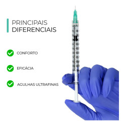 Agulha 32gx4mm Para Toxina Botulínica Cx 100un - Smart Gr