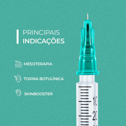 Agulha 32gx4mm Para Toxina Botulínica Cx 100un - Smart Gr