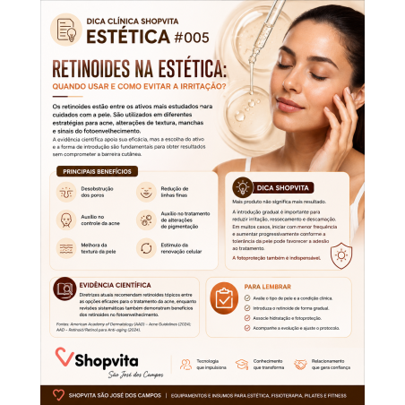 Retinoides na Estética: Quando Usar e Como Evitar a Irritação