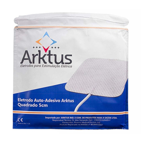 Eletrodo 5x5cm Autoadesivo - 4 Unidades - Arktus