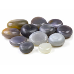 Kit Para Massagem Com 12 Pedras Naturais - Holzstones