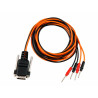 Cabo 38 Para Neurodyn Ii, Neurodyn Iii, Neurodyn Compact E Aussie Sport - Cor Laranja/Preto - Ibramed